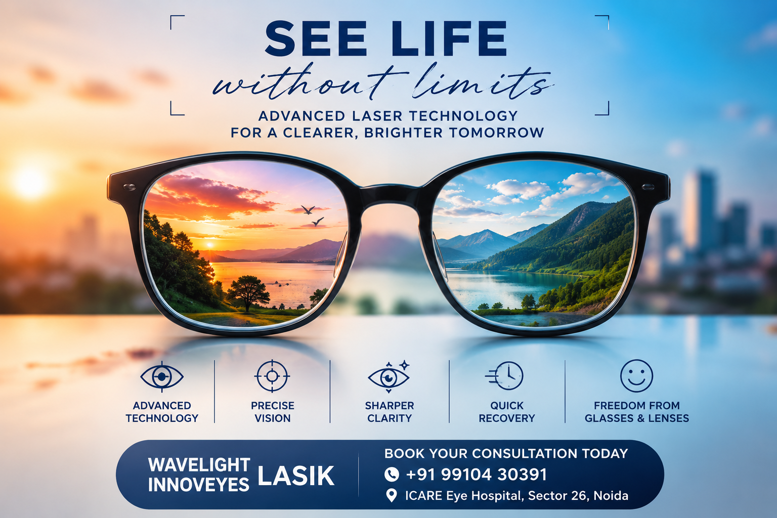 Wavelight InnovEyes LASIK – Advanced Vision Correction at ICARE Eye Hospital