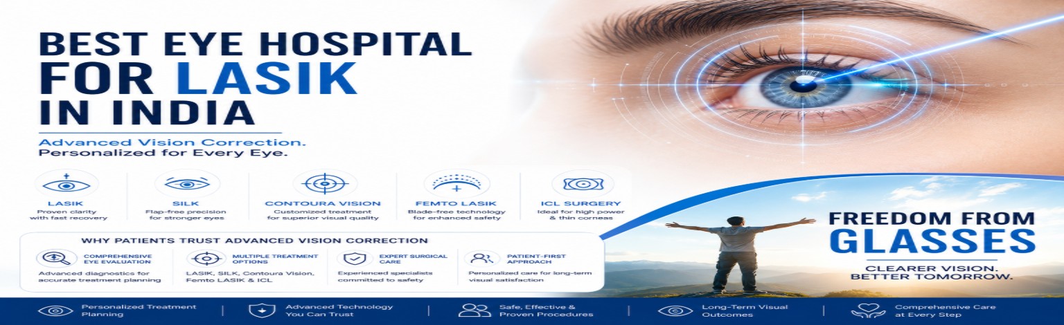 Best Eye Hospital for LASIK in India: Why ICARE Eye Hospital Noida is Emerging as a Preferred Destination for Advanced Vision Correction