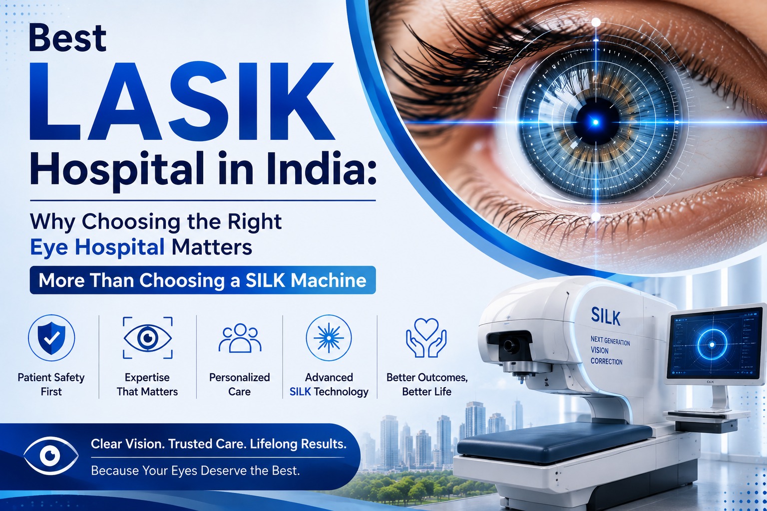 Best LASIK Hospital in India: Why Choosing the Right Eye Hospital Matters More Than Choosing a Laser Machine