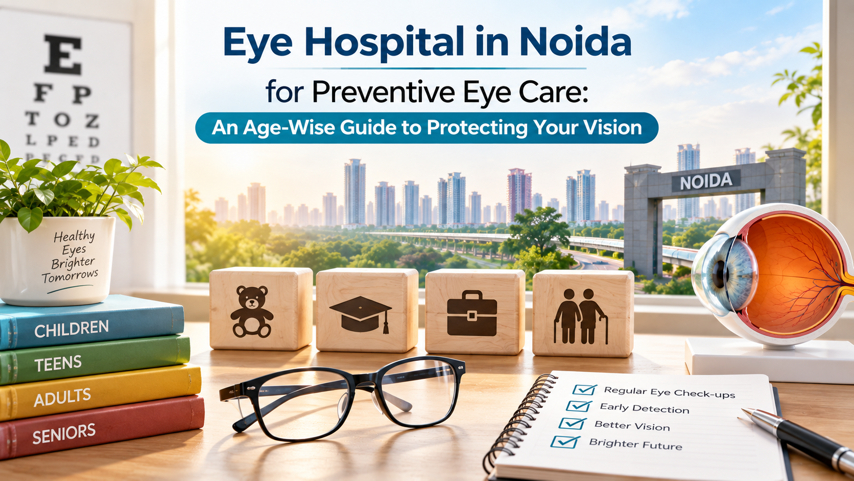 Eye Hospital in Noida for Preventive Eye Care: An Age-Wise Guide to Protecting Your Vision