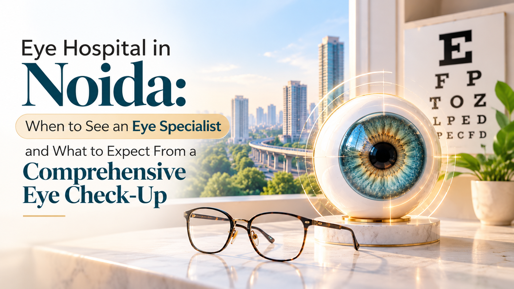 Eye Hospital in Noida: When to See an Eye Specialist and What to Expect From a Comprehensive Eye Check-Up